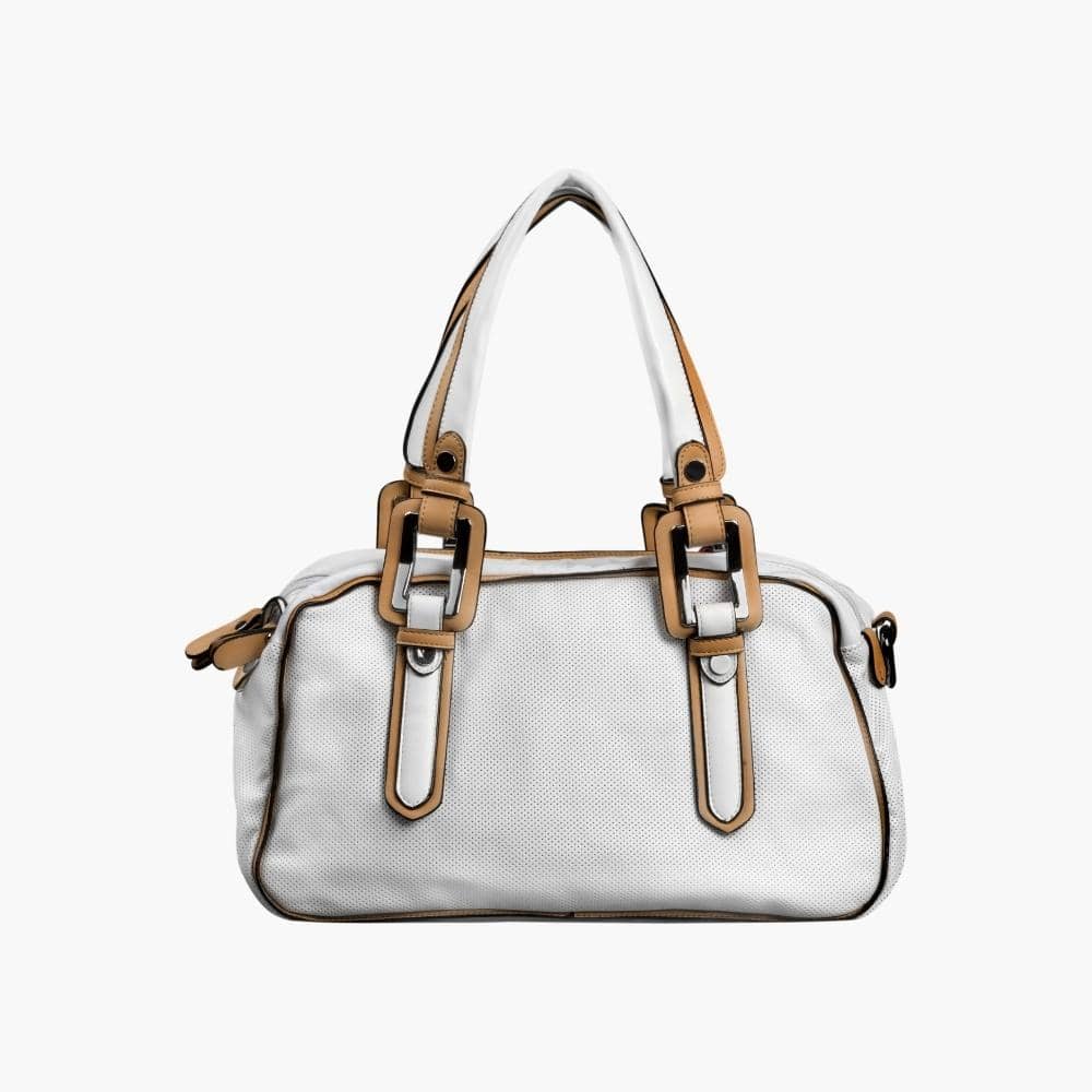White handbag